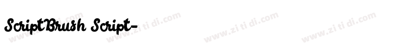 ScriptBrush Script字体转换